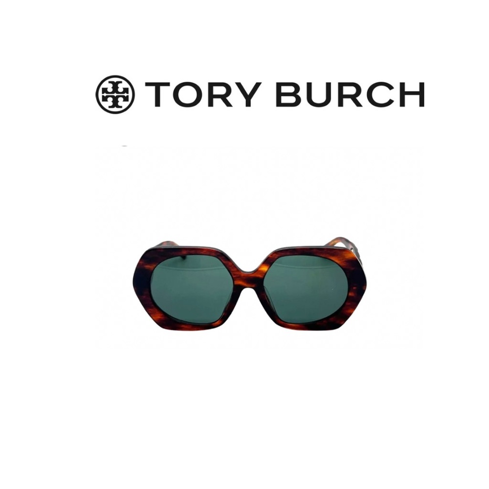 Tory Burch NWOT Dark Wood Brown Sunglasses